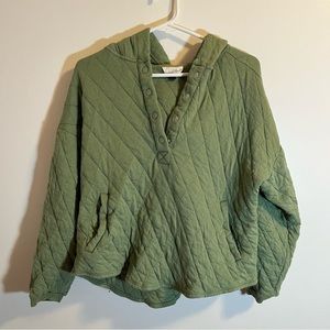 Universal Thread Quilted Pullover